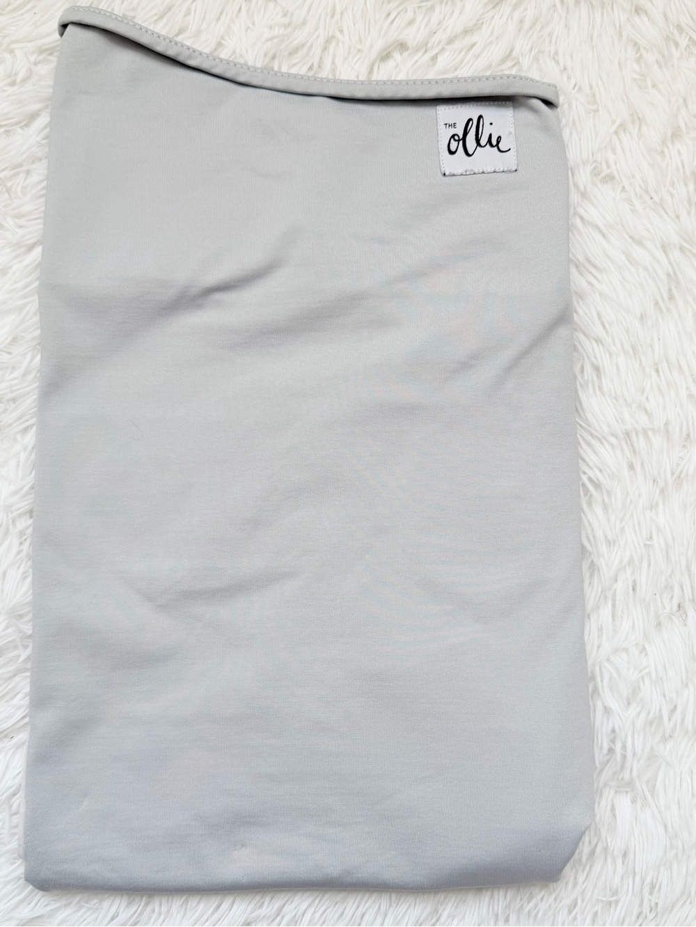 The Ollie World Ollie Swaddle Light Gray Newborn